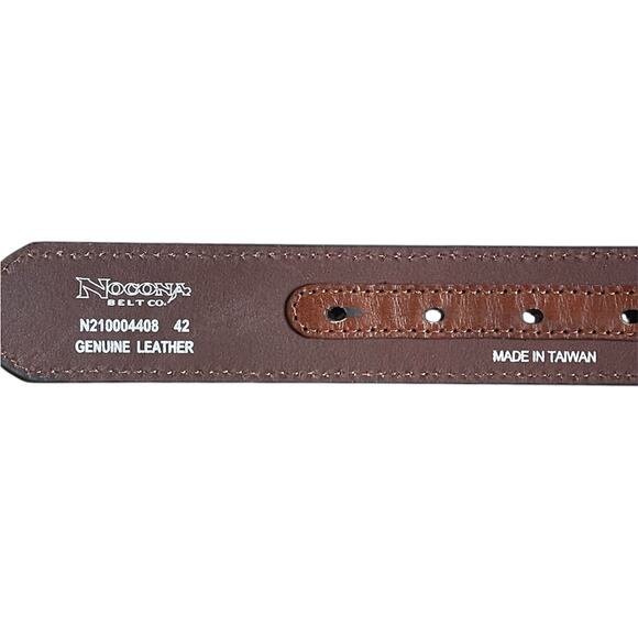 Ariat Genuine Leather & Beaded Western Belt Size 42 (NWT) - Picture 8 of 9